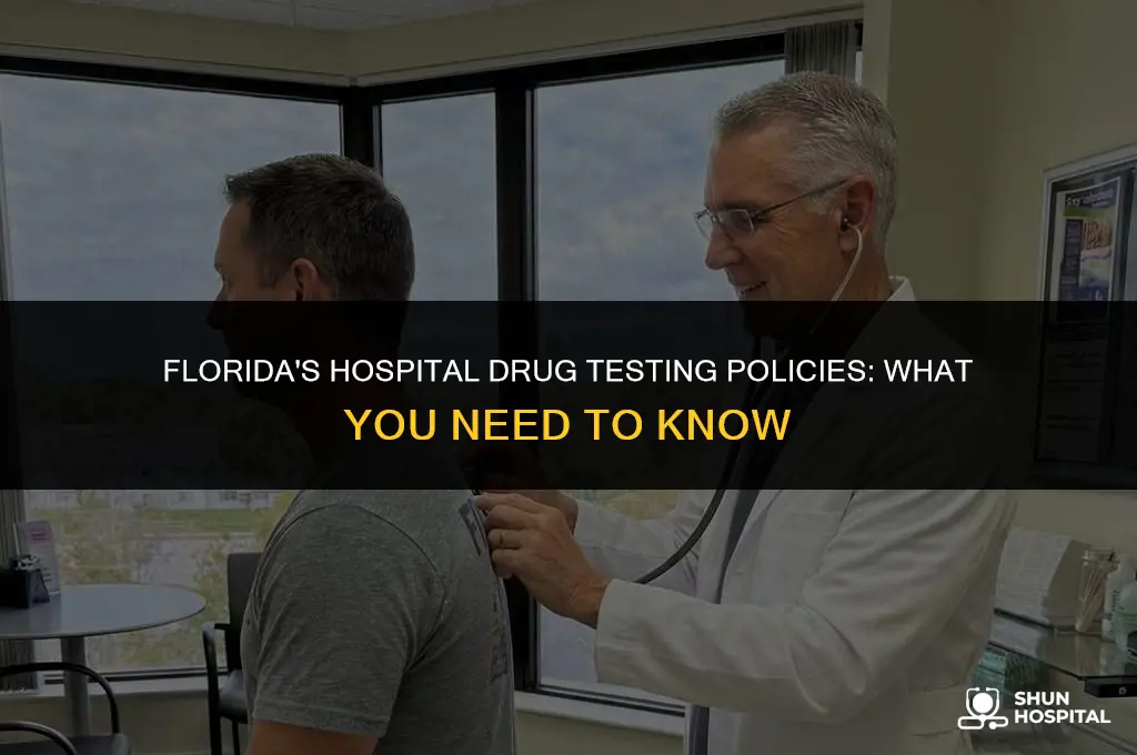 do florida drug test at hospitals