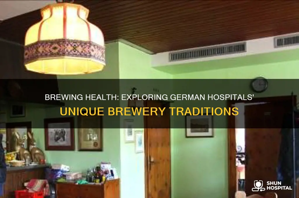do german hospitals have breweries