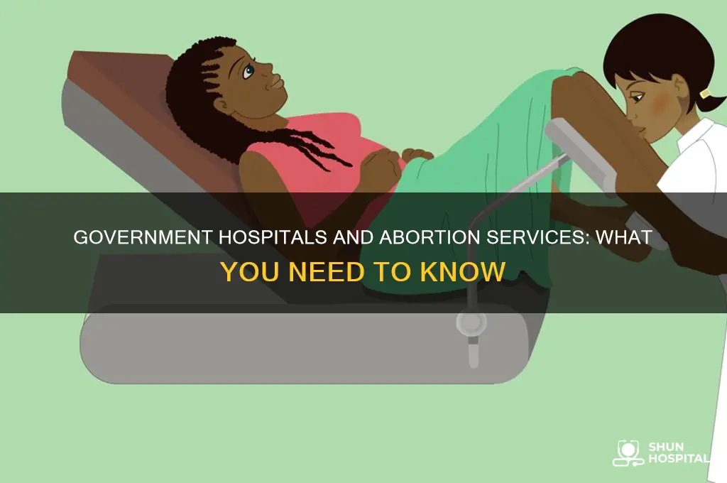 do government hospitals do abortions