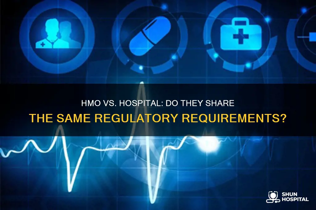 do hmo follow the same requirements as a hospital