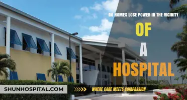 Do Nearby Homes Lose Power When Hospitals Are in the Vicinity?