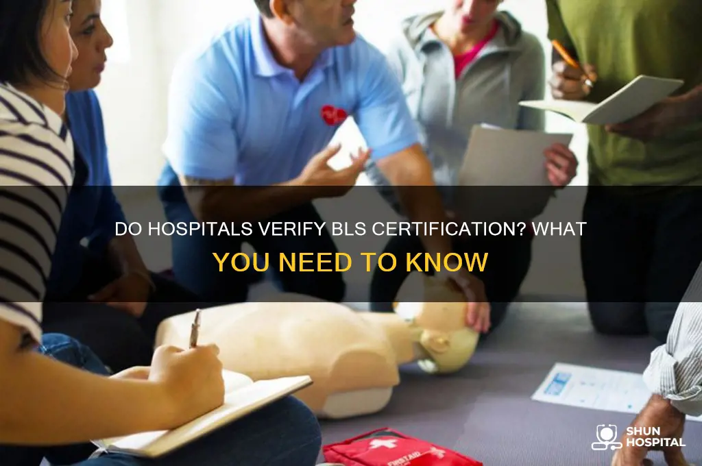 do hospital check bls