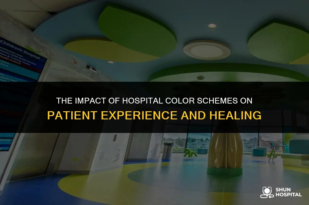 do hospital colors play a role