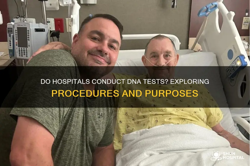 do hospital do dna test