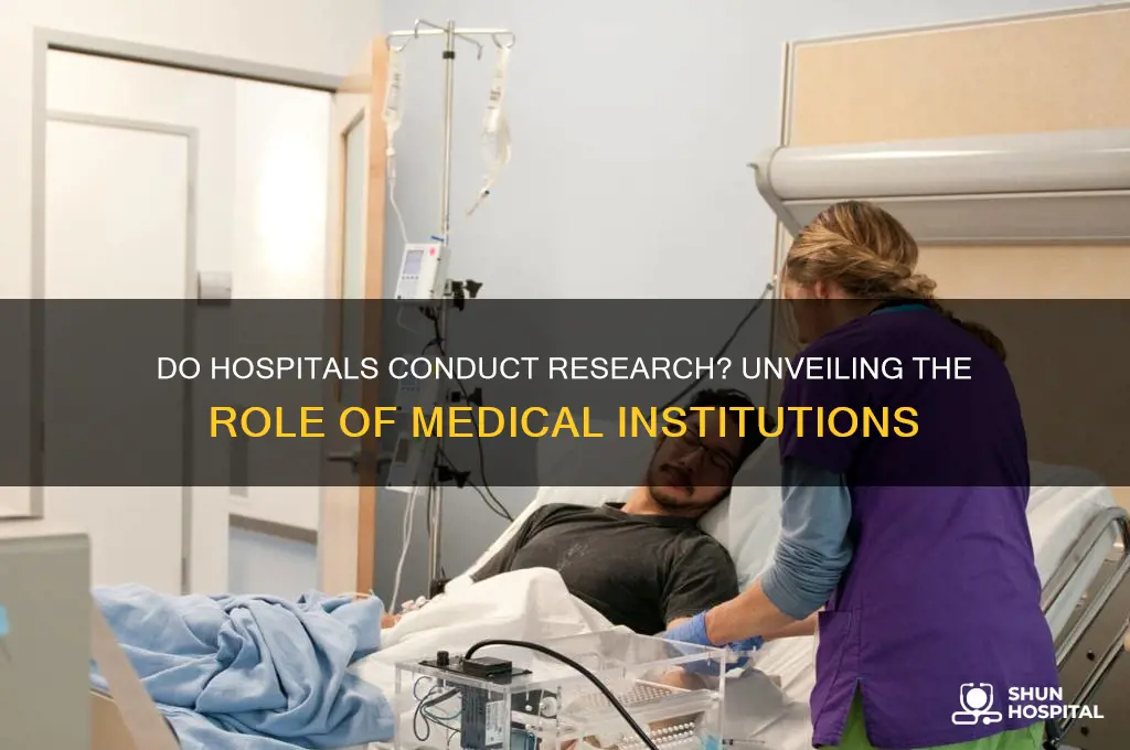 do hospital do research