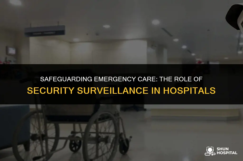 do hospital ed have security surveillance