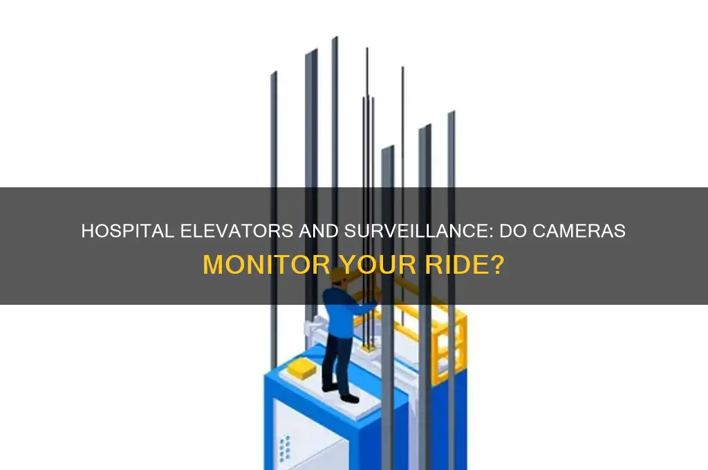 do hospital elevators have cameras