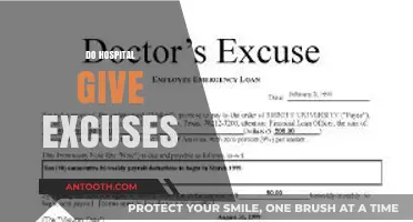Do Hospitals Provide Excuse Notes? Unraveling the Truth Behind Absence Justification