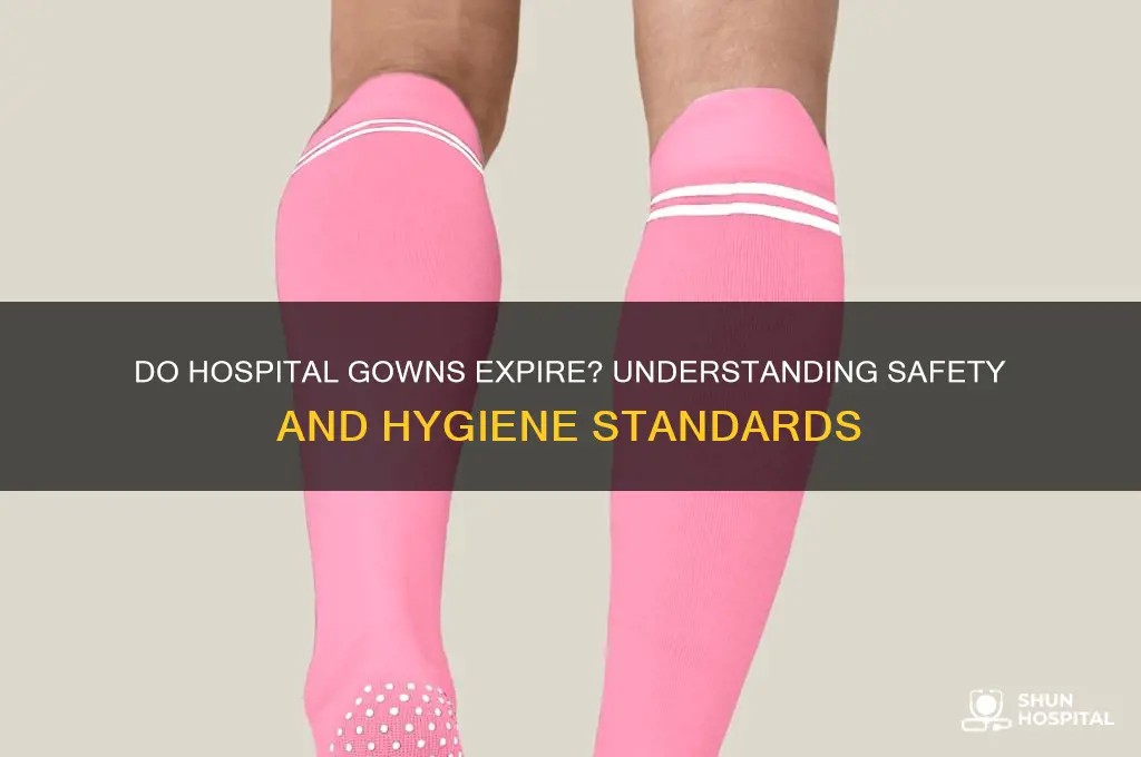 do hospital gowns expier