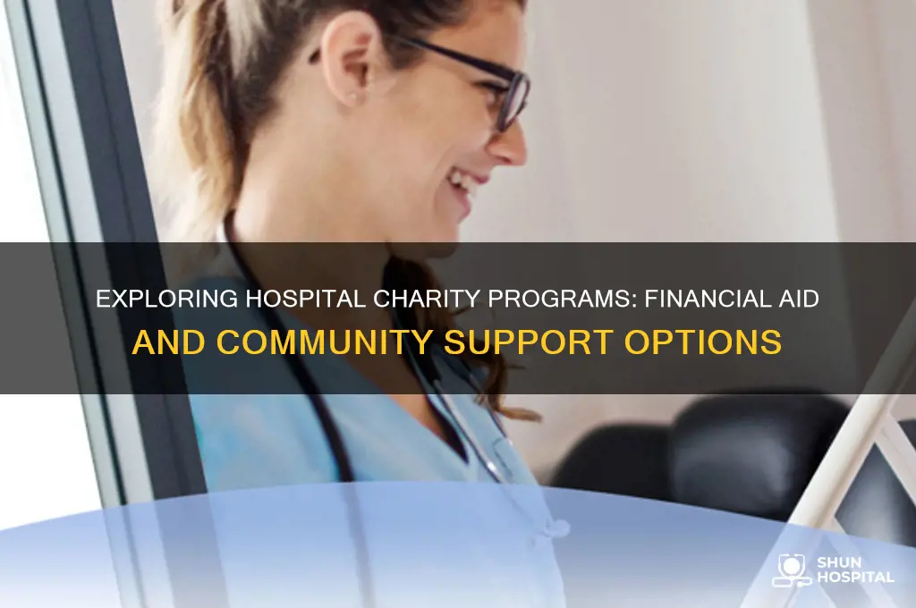 do hospital have charity programs