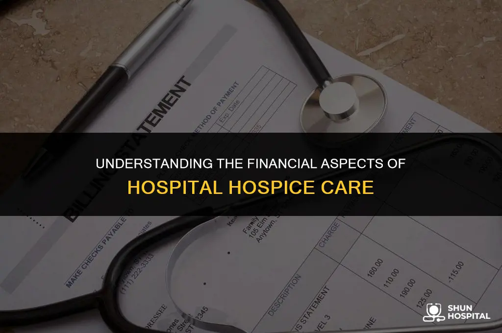 do hospital hospice centers cost money