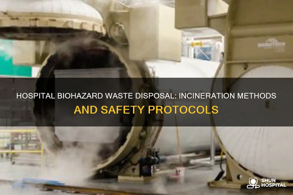 do hospital incincerate biohazard waste