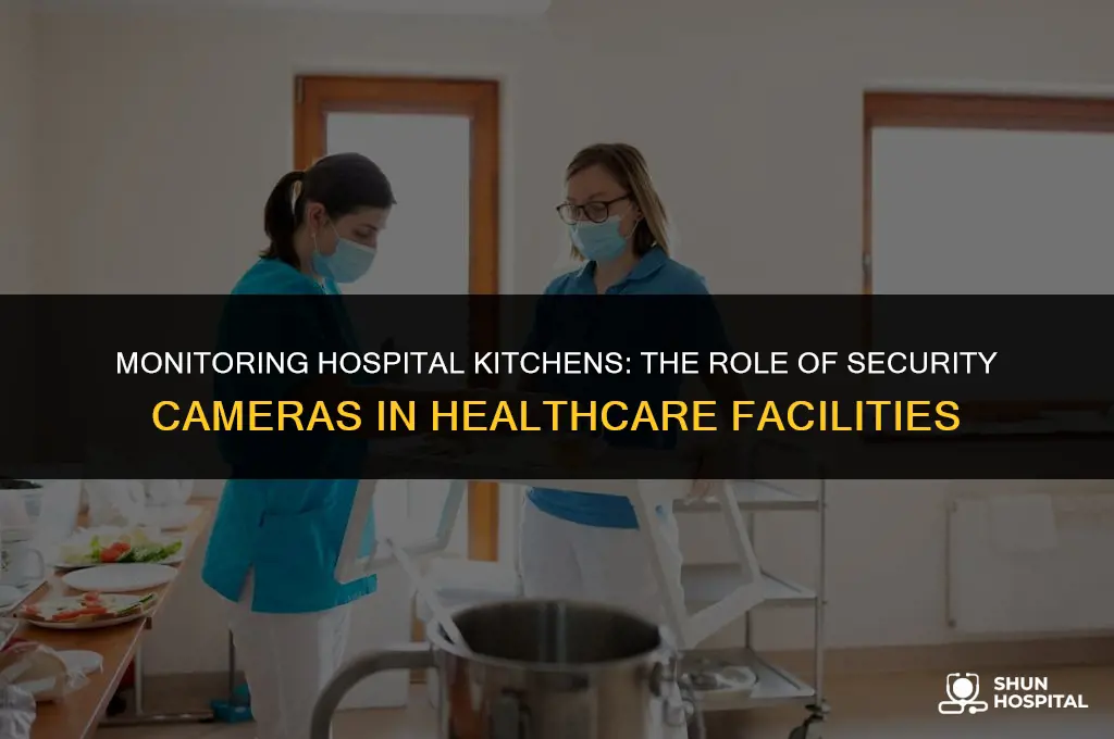 do hospital kitchens have security cameras