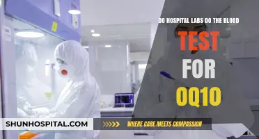 Hospital Labs and OQ10 Blood Test: Availability and Process