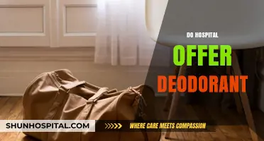 Do Hospitals Provide Deodorant? Exploring Patient Amenities and Hygiene Essentials