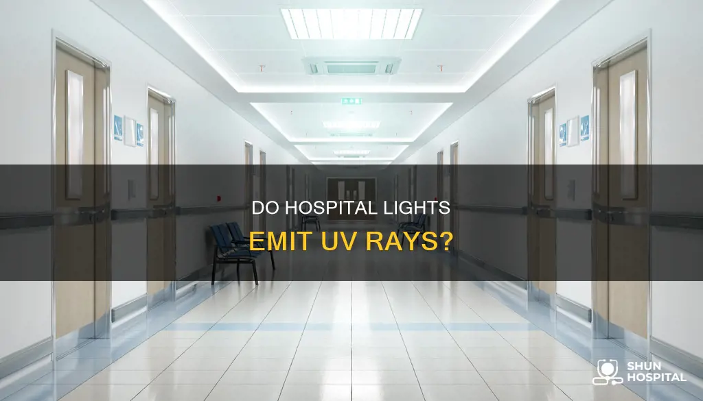 do hospital overhead light emit uv rays