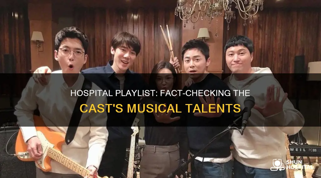 do hospital playlist cast really play instruments