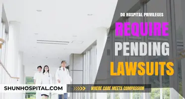 Legal Battles and Hospital Privileges: What's the Connection?