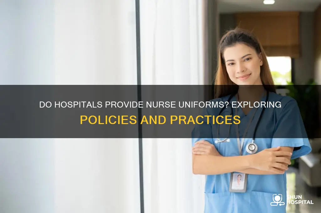 do hospital provide nurse uniform