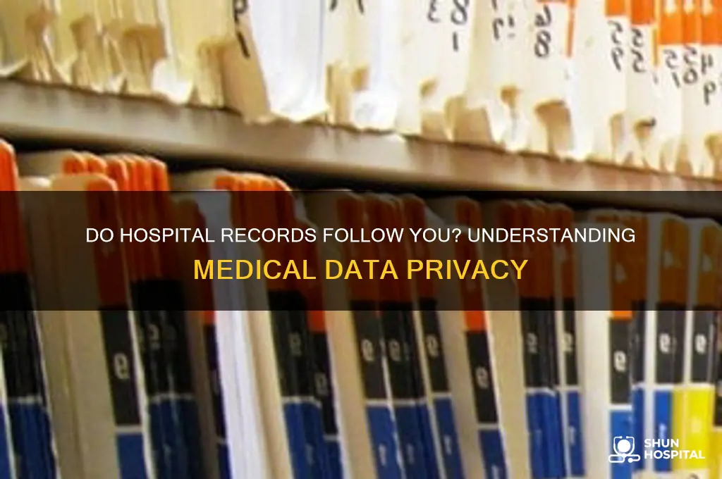 do hospital records follow you