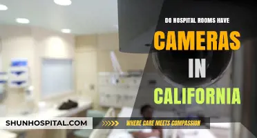 Are California Hospital Rooms Monitored by Cameras?