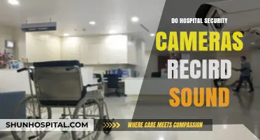Do Hospital Security Cameras Record Sound? A Comprehensive Guide