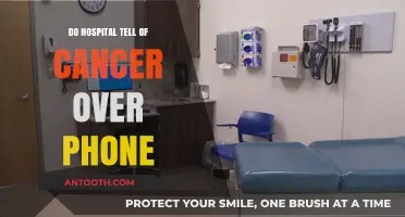Cancer Diagnosis: Hospitals' Phone Call Policies