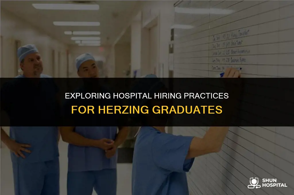 do hospitals accept graduates from herizing