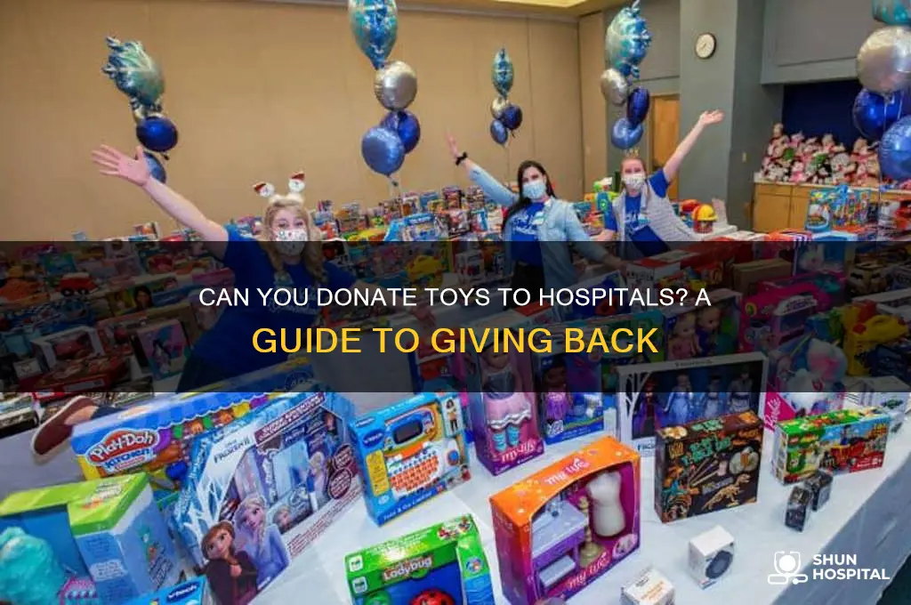 do hospitals accept toy donations