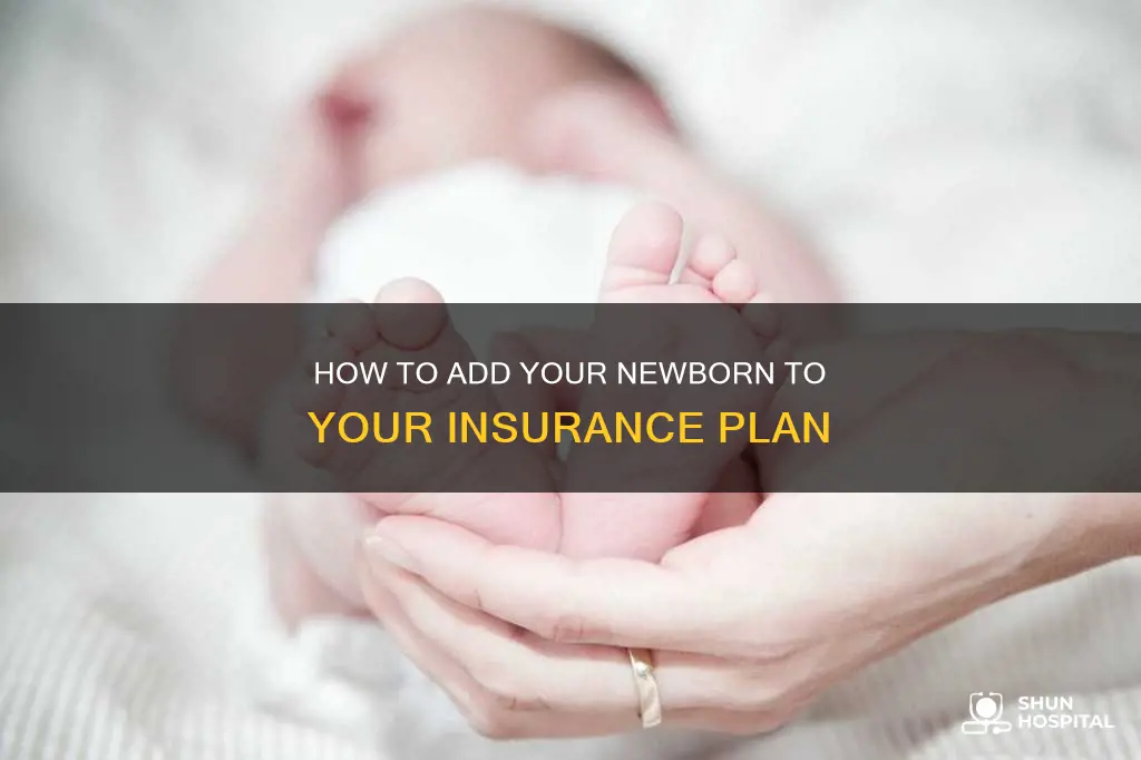 do hospitals add a newborn to insurance