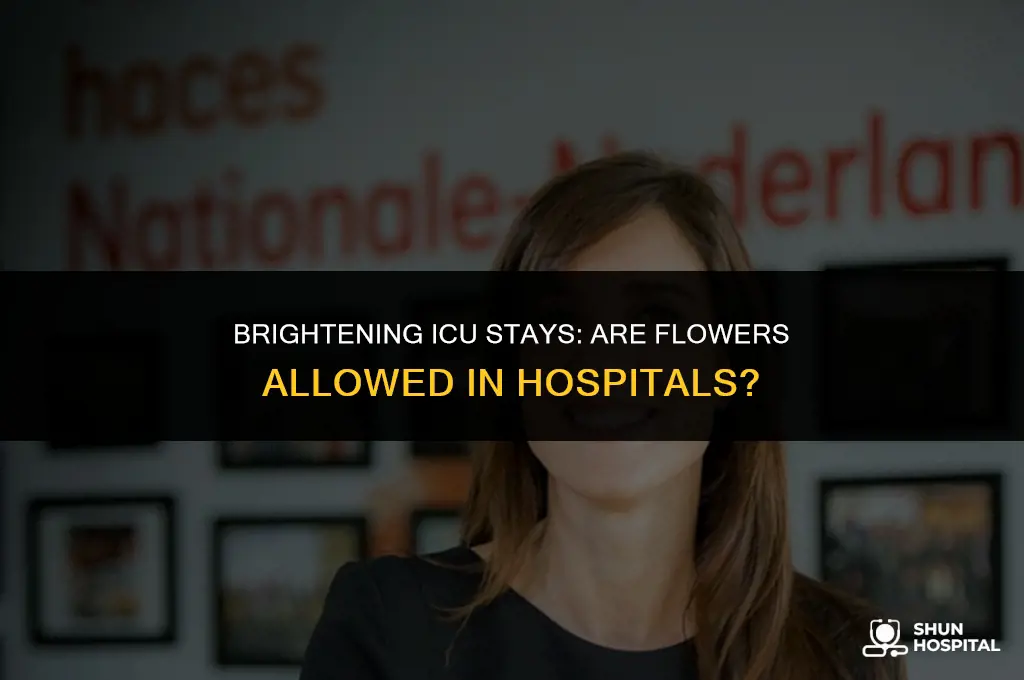 do hospitals allow flowers in icu