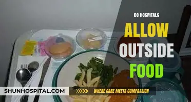 Can You Bring Outside Food to Hospitals? Rules and Considerations