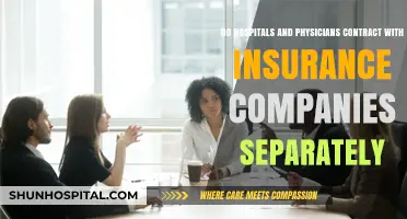 How Hospitals and Physicians Negotiate Separate Insurance Contracts