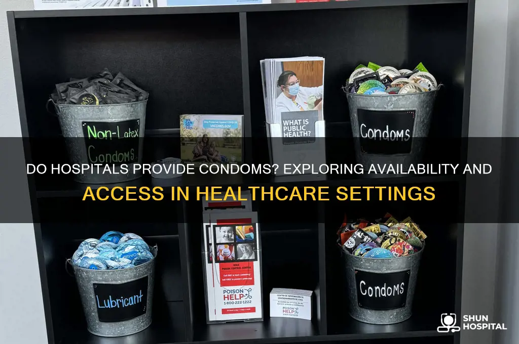 do hospitals carry condoms