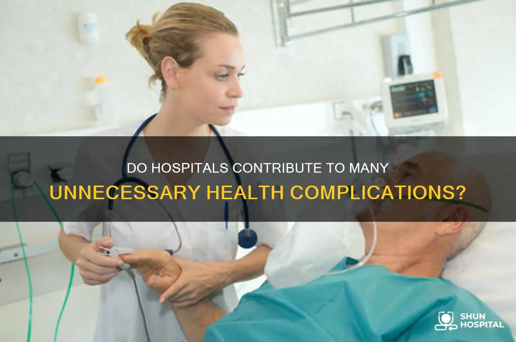 do hospitals cause many of