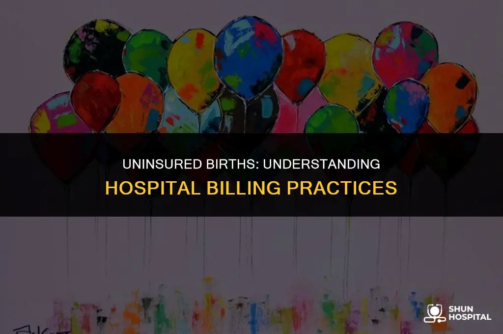 do hospitals charge for unisured births
