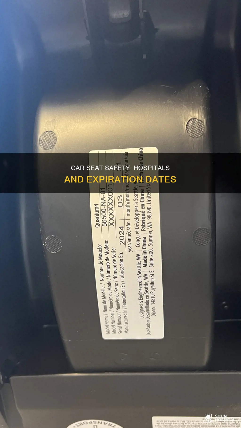 do hospitals check car seat expiration dates