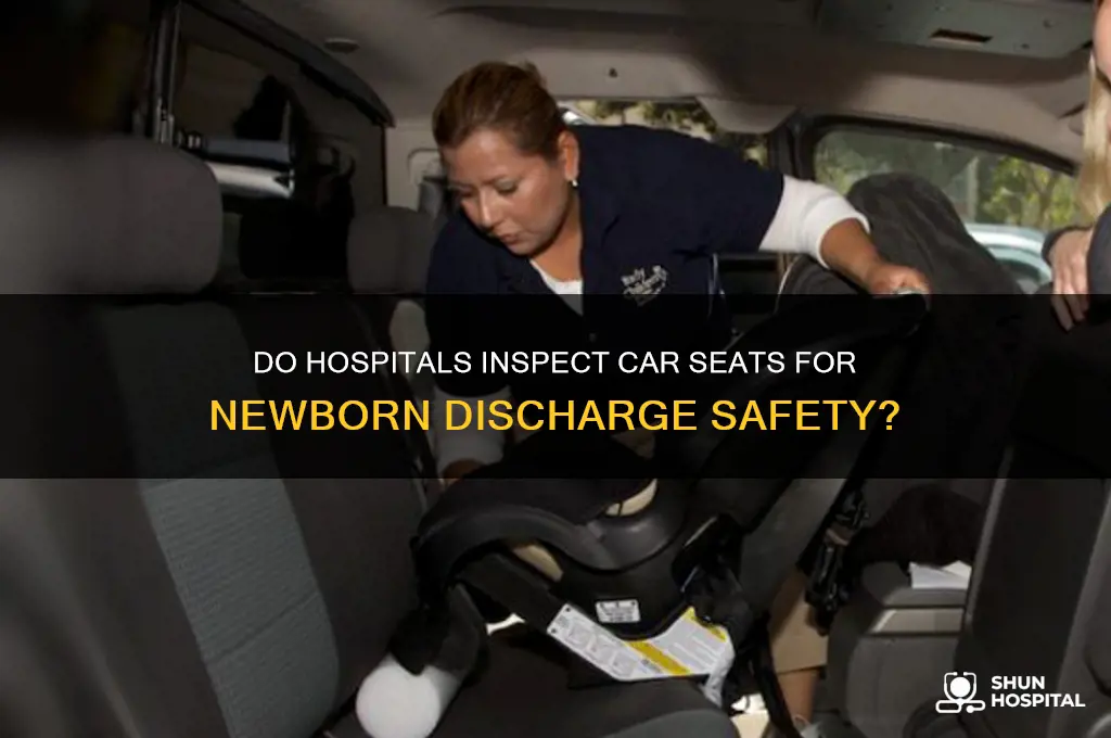 do hospitals check car seats