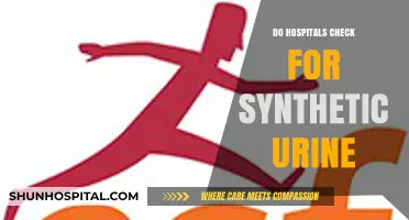Unveiling the Truth: Do Hospitals Really Check for Synthetic Urine?