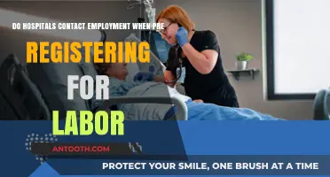 Do Hospitals Notify Employers During Pre-Registration for Labor?