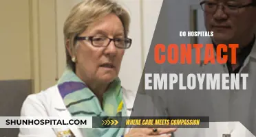 Do Hospitals Contact Employers? Understanding Employment Verification Policies