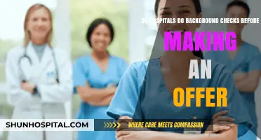 Hospitals' Hiring Process: Background Checks Before Job Offers Explained