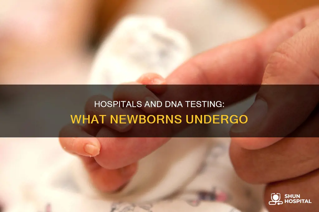 do hospitals do dna test after birth