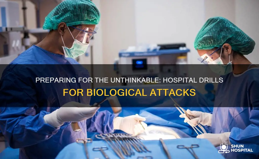 do hospitals do drills for biological attacks