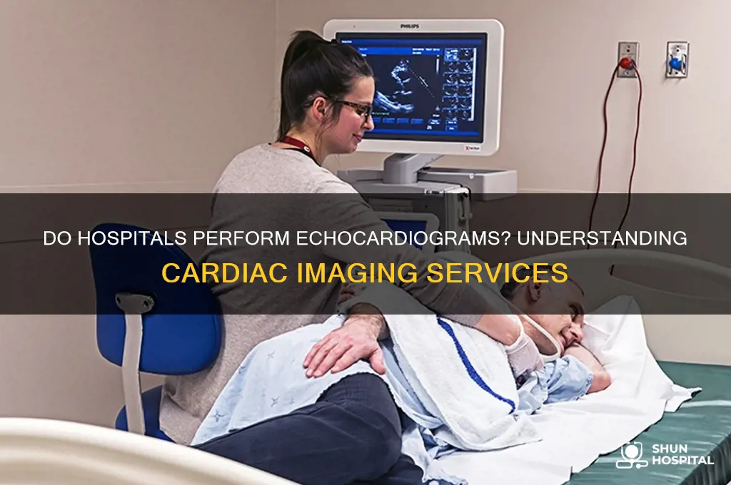 do hospitals do echocardiograms