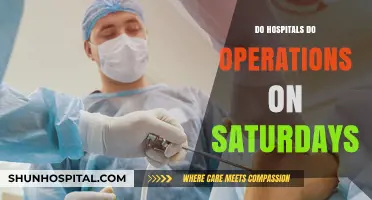 Weekend surgeries: Do hospitals operate on Saturdays?