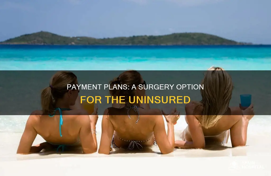 do hospitals do payment plans for surgery