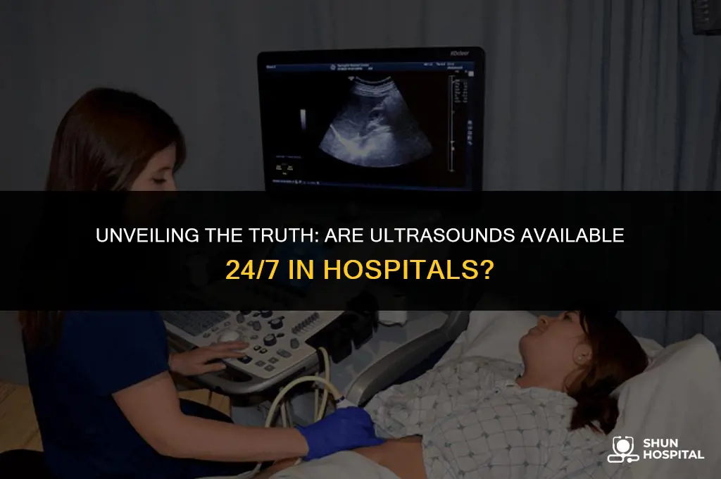 do hospitals do ultrasounds at night