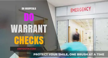 Do Hospitals Conduct Warrant Checks? Uncovering Patient Privacy and Legal Boundaries