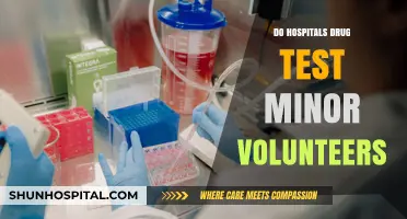 Do Hospitals Drug Test Minor Volunteers: A Comprehensive Guide